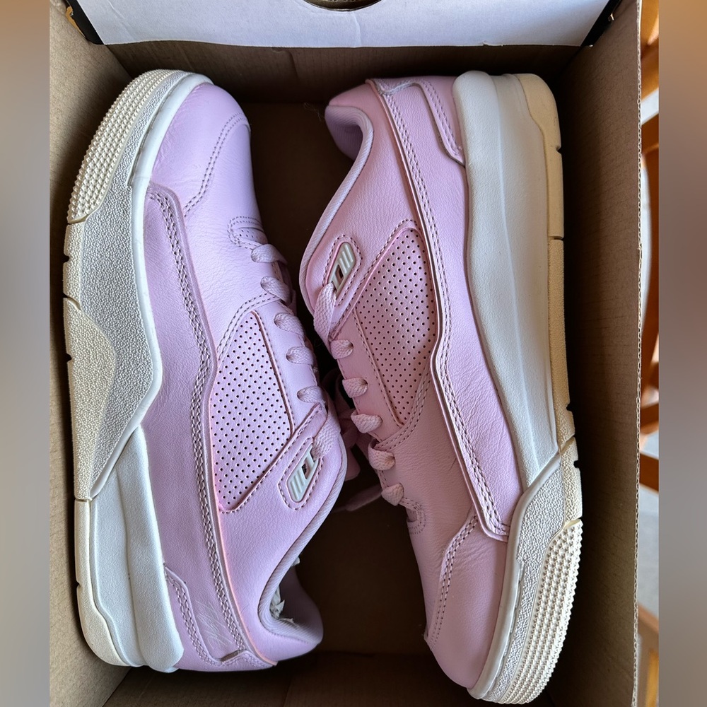 Jordan Flight - Women's Pastel Pink Low-Top Sneakers - Picture 7 of 8
